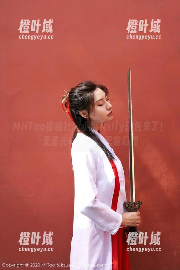 MiiTao蜜桃社 - 小魔女lily图包来了！无圣光+牛仔裤=无数幻想