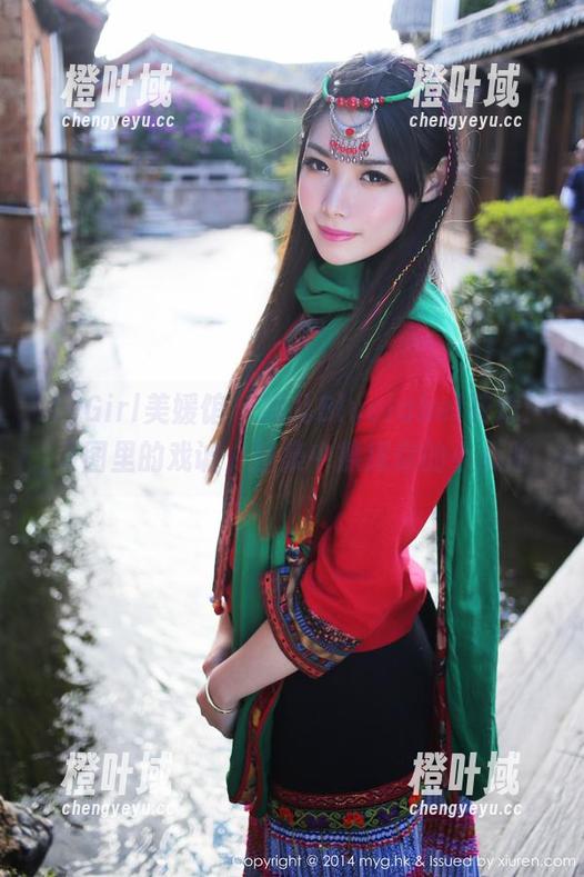 MyGirl美媛馆 - 妮儿Bluelabel花嫁：原图里的戏谑，图集中撩拨你的小心脏