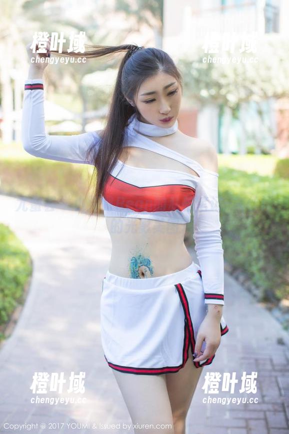 尤蜜荟 - 小海臀Rean的私拍笔记–灰丝间的光影美图