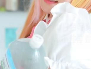 菠萝社 – 猫九酱Sakura白色写真原图：一抹清新，一丝暧昧，忍不住再看一眼！